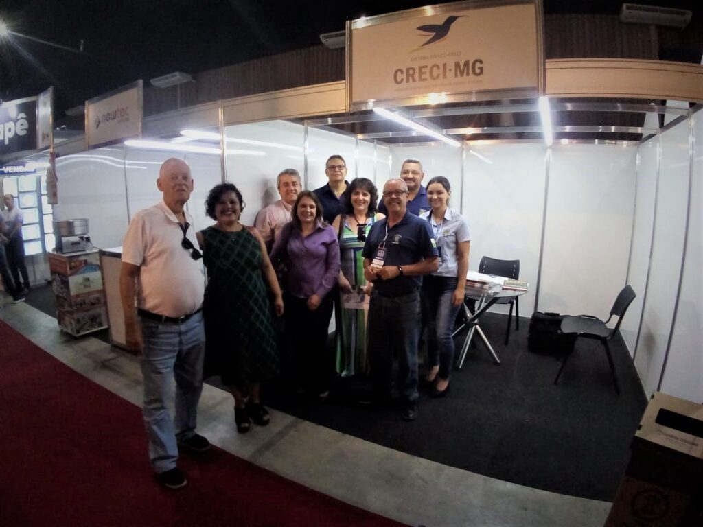 Fiscalização do Creci-MG participa do Salão do Imóvel em Juiz de Fora