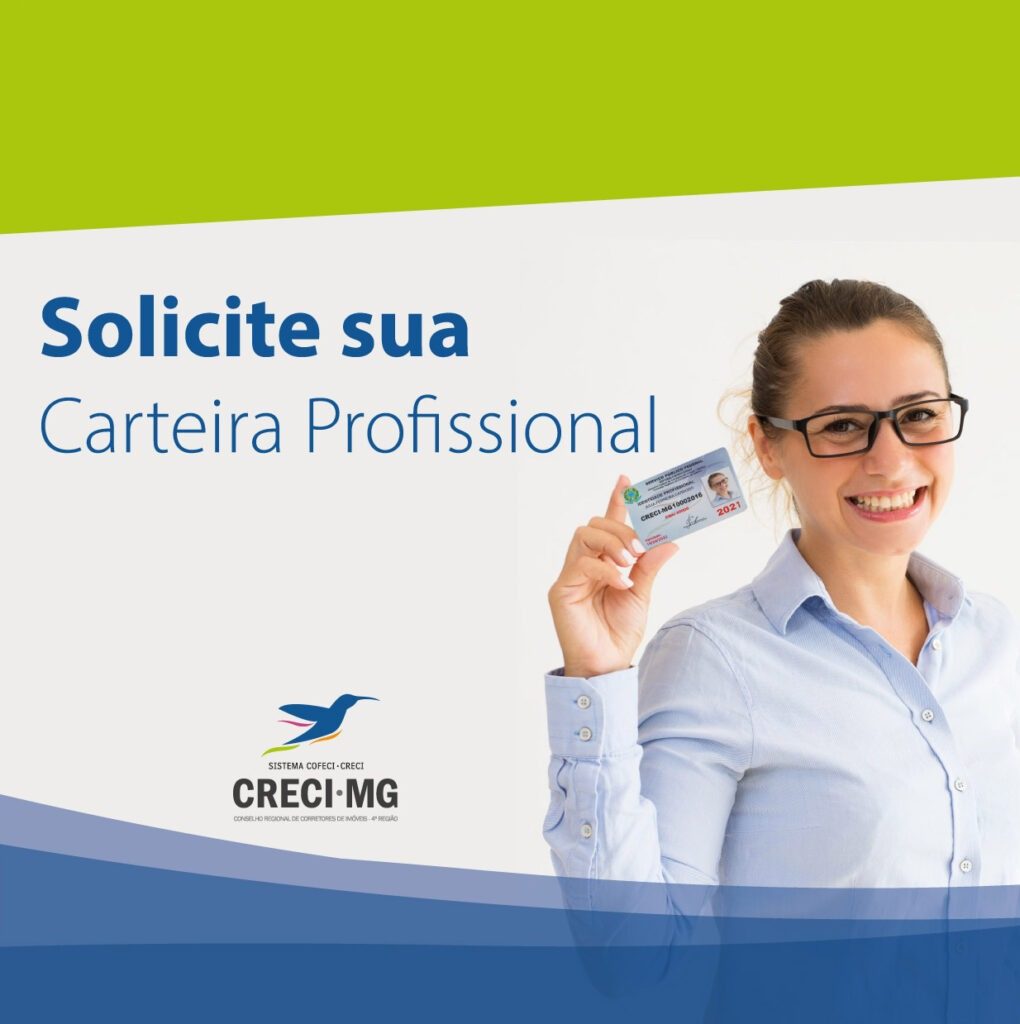 Solicite sua carteira profissional