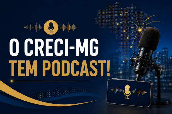CRECI-MG amplia presença na mídia e estreia participação quinzenal em Podcast