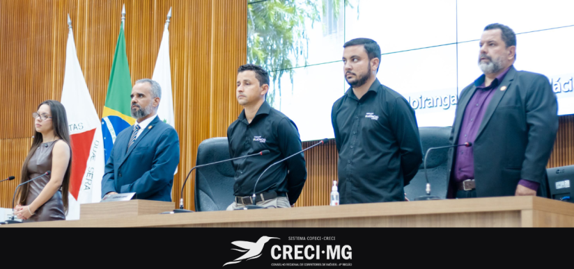 Câmara Municipal de Sete Lagoas homenageia Corretores de Imóveis