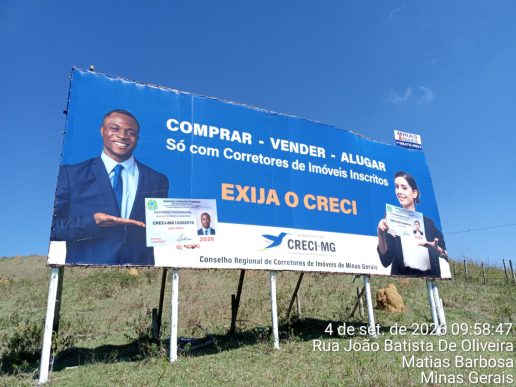 CRECI-MG leva campanha de valorização profissional às estradas de Minas Gerais